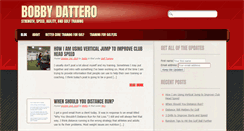 Desktop Screenshot of bobbydattero.com